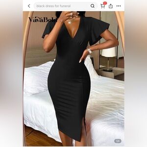 Gorgeous‎ black shein dress